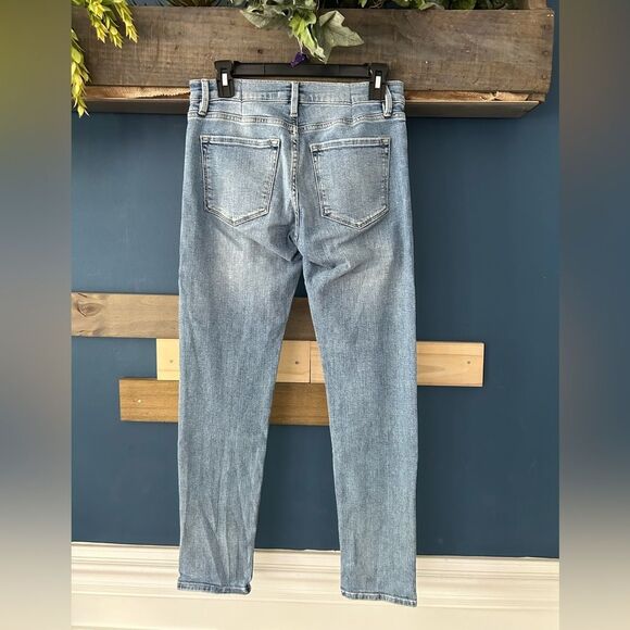 Frame Jeans Le Garçon Blue Skinny Jeans 26 - Picture 2 of 4